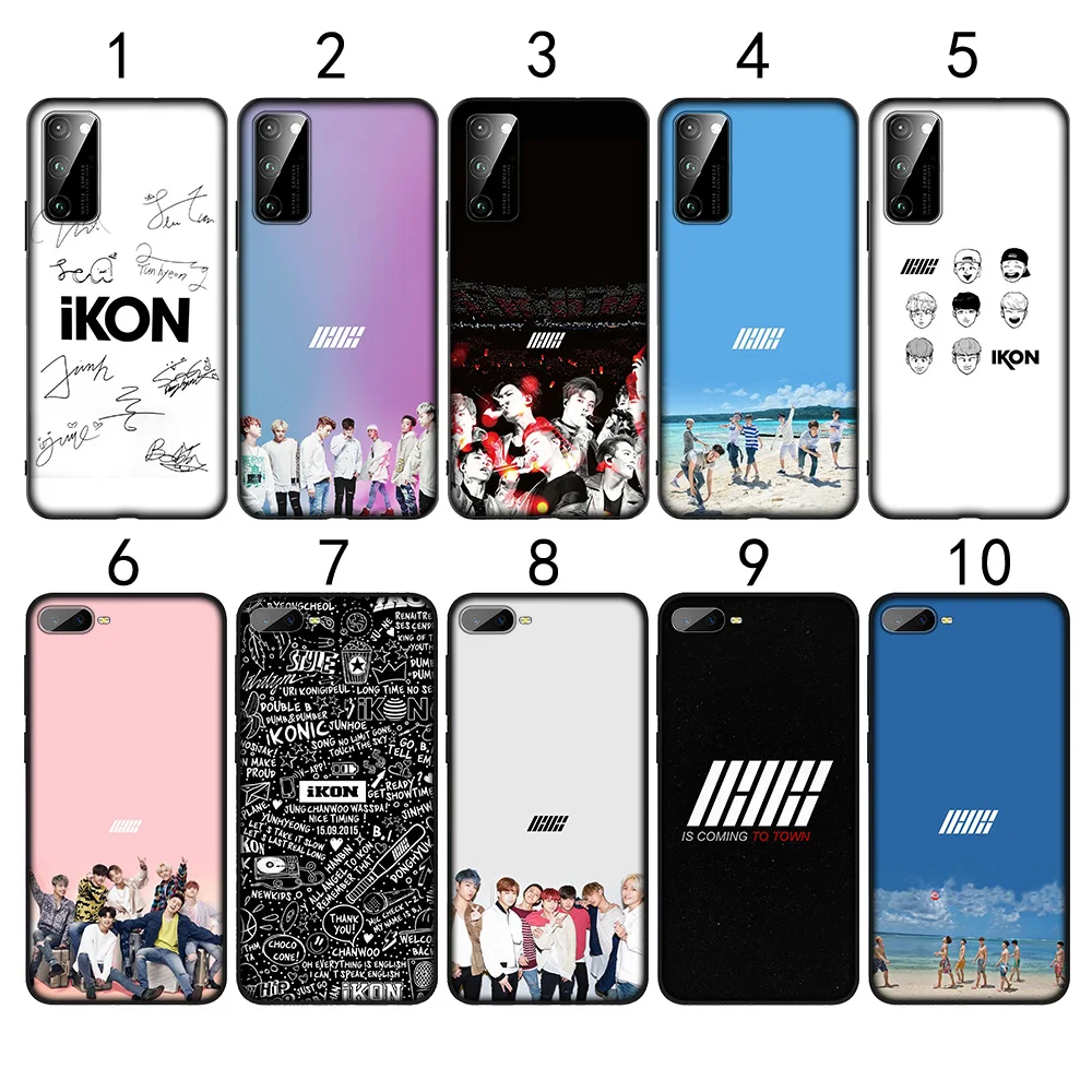 Мягкий силиконовый чехол LS93 ikon kpop music для Xiaomi Mi Poco F2 F3 M2 M3 C3 X2 X3 GT NFC Pro | Мобильные