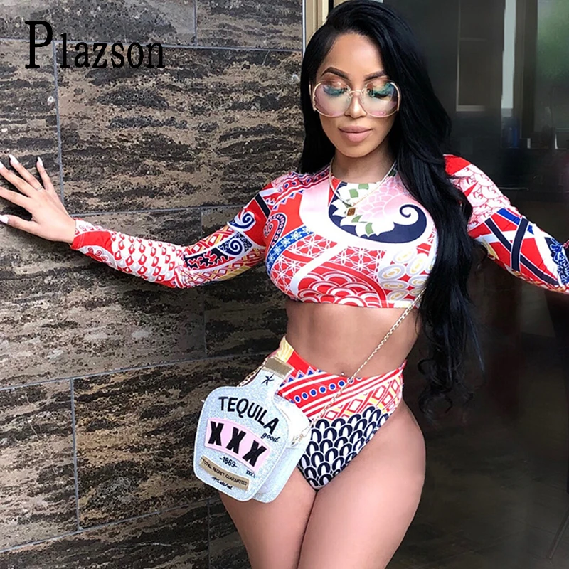 Летняя модная камуфляжная пляжная одежда комплект из двух предметов купальник