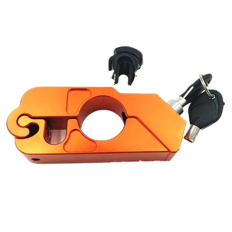 

2021 New Motorcycle Grip Lock Security Safety Locks Handlebar Handset Brake Lever Disc Locking Fit Scooter ATV Anti-theft Motor
