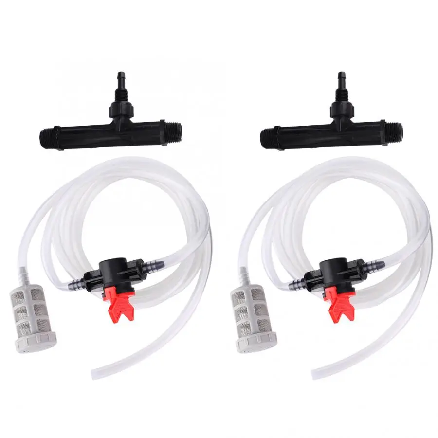 Водопроводная труба с переключателем фильтр садовое орошение удобрение