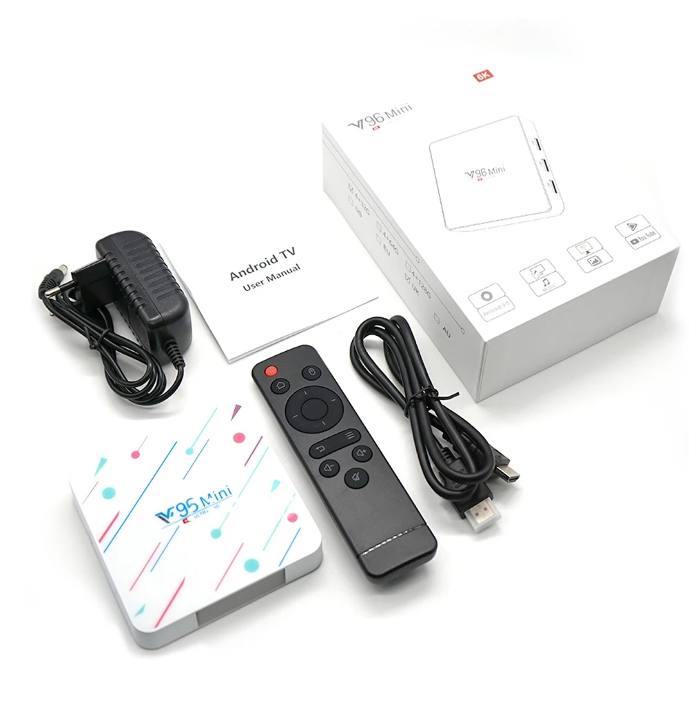 Vmade новейший мини IP tv Box Allwinner H6 четырехъядерный Android 9,0 4G+ 128GB UHD 4K H.265 wifi 1,5 GHZ Google tv Netflix медиаплеер