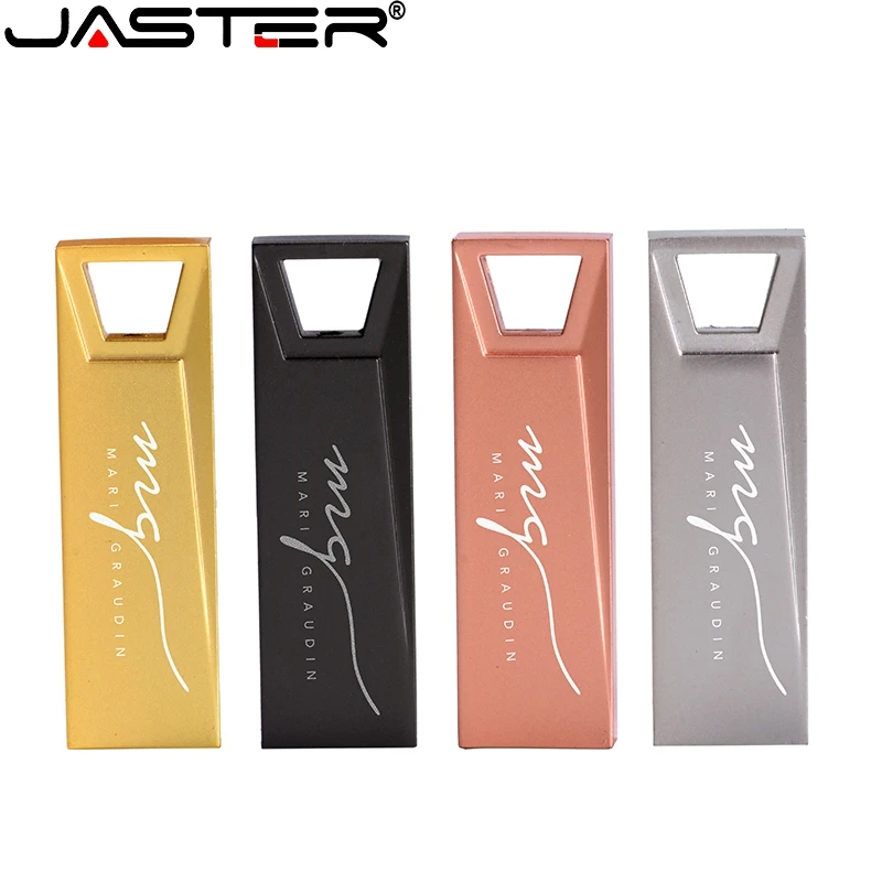 Мини флешка JASTER 64 ГБ USB флеш накопитель 32 128 16 8 4 Гб с подарочным кольцом для ключей