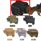 Тактический чехол для подставки для винтовки и щек, Военный нейлоновый держатель для снастей, сумка для патронов, картриджей