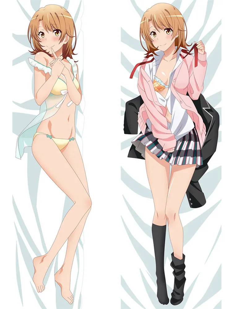 

December update Anime Dakimakura Pillow Cover Case My Youth Romantic Comedy Is Wrong Yuigahama Yui Hugging Body Pillowcase