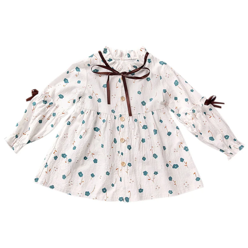 Детское платье для девочек принцессы малышей зимние платья От 1 до 5 лет 2020| |