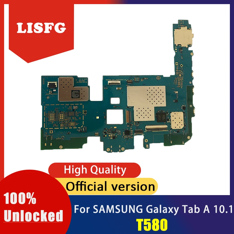 Полная работа для Samsung Galaxy Tab A 10 1 T580 материнская плата разблокирована