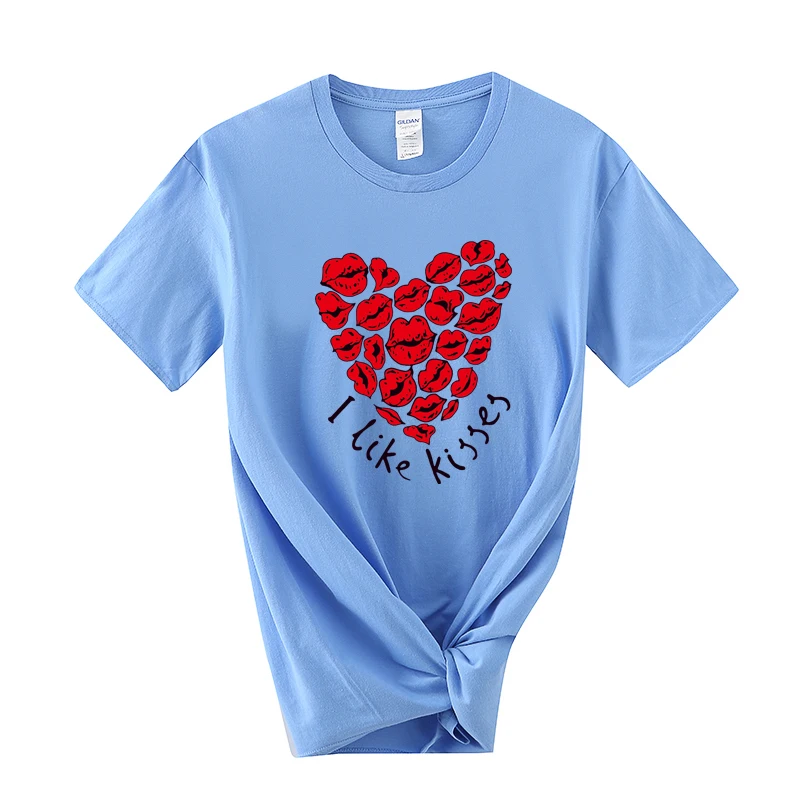 Женская летняя футболка с круглым вырезом и коротким рукавом | одежда