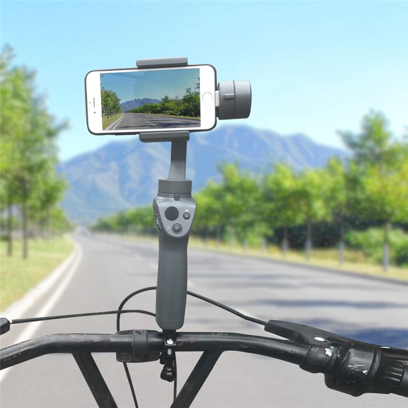 Для DJI OSMO Mobile 3 ручной карданный стабилизатор велосипедный кронштейн держатель велосипедный зажим для гладкой 4 OSMO Mobile 2 аксессуары