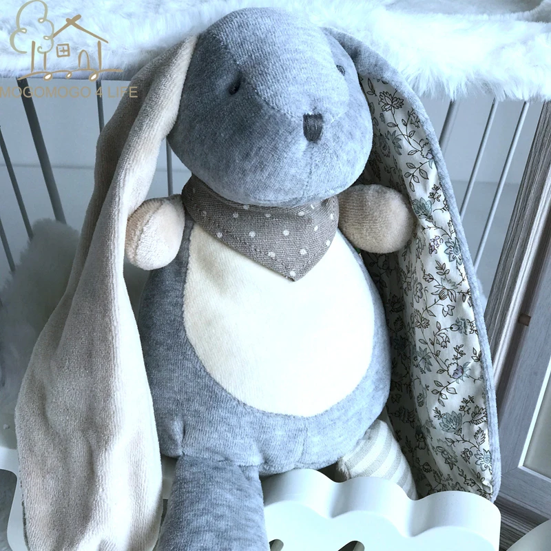 Роскошный плюшевый кролик Snuggle подарок на день ребенка кукла экологически чистые