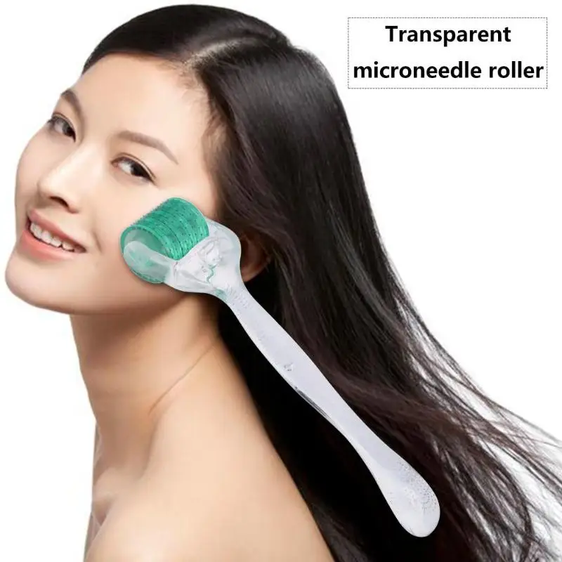 192 иглы микро ролик титана машина с микроиглой прозрачный Практичный и прочный