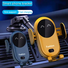 Wireless charger Car Phone Holder in Car Universal Magnetic Air Vent Clip Cell Mobile Phone Mount Support Stand for iPhone 11 12