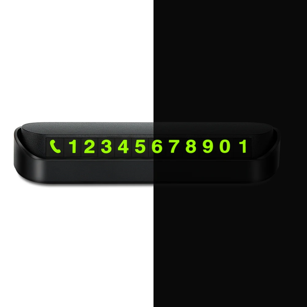 Автомобильная карточка с телефоном для временной парковки номер карты Mitsubishi