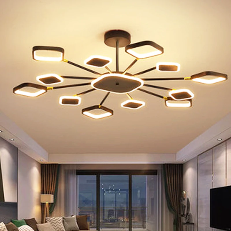 

Modern living room LED ceiling lamp DIY bedroom chandelier dining hall corridor ceiling light LED chandelier lighting lamp