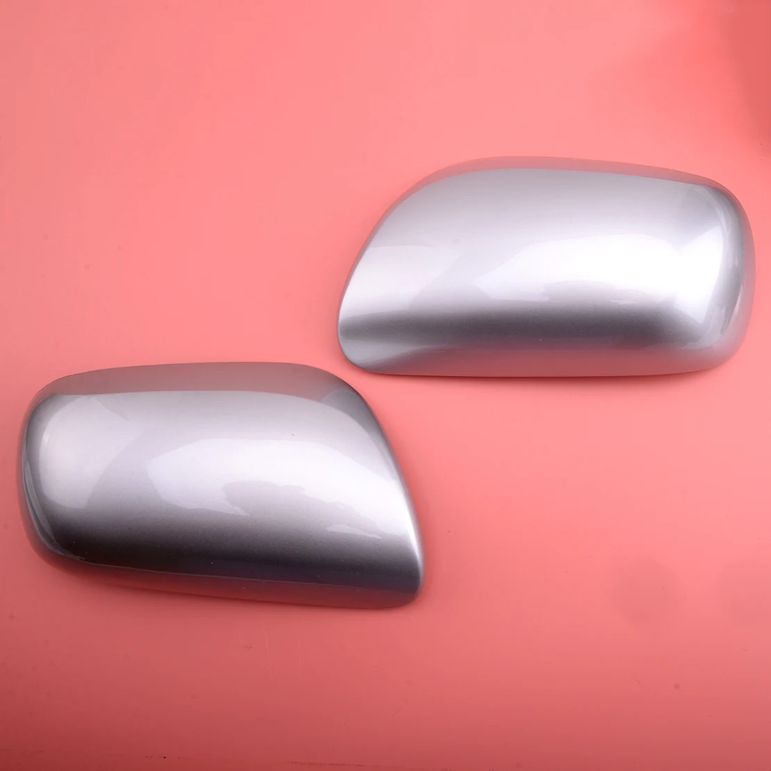 

1 Pair Silver ABS Car Front Left Right Side Mirror Cap Cover Housing Fit for Toyota Corolla 2007 2008 2009 2010 2011 2012 2013