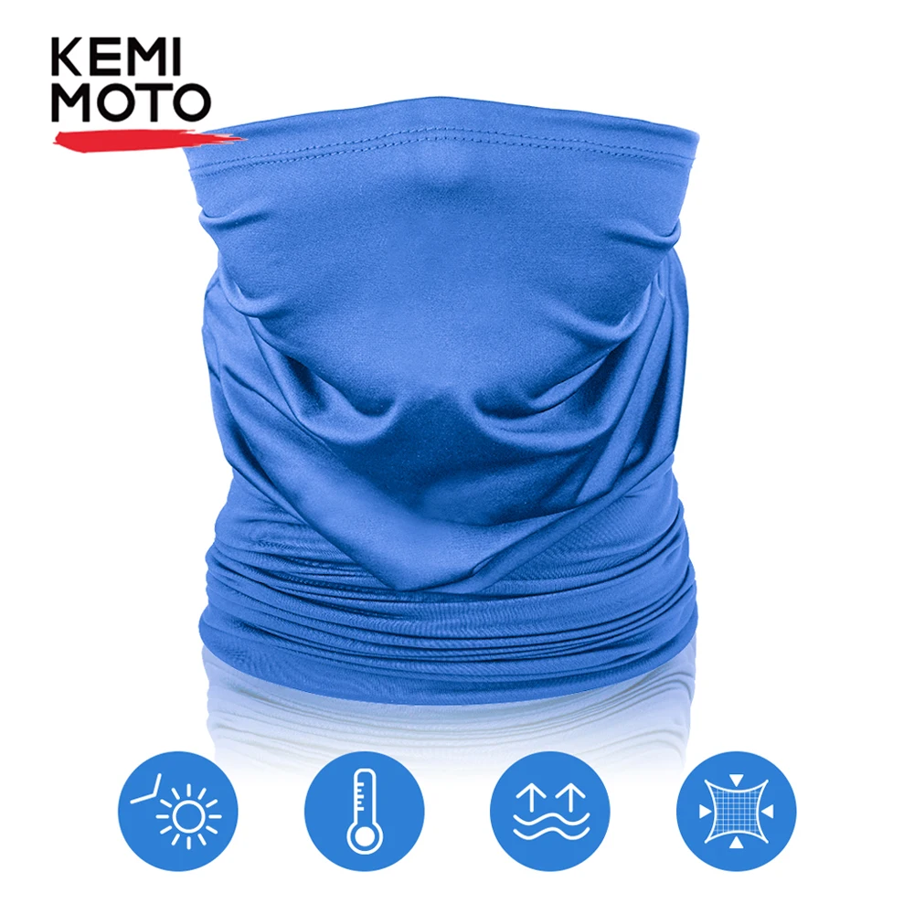 KEMIMOTO Лето маска для лица Прохладный Анти бандана впитывающая пот в байкерском и