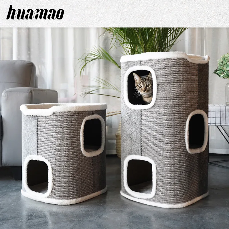 

Товары для домашних животных, сизалевое ведро, рама для кошек, гнездо, полузакрытое дерево, всесезонные игрушки для домашних животных, тунне...