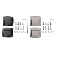 1pair motorcycle tour pack latches hardware kit for harley touring models classic electra road glide 1980 2013