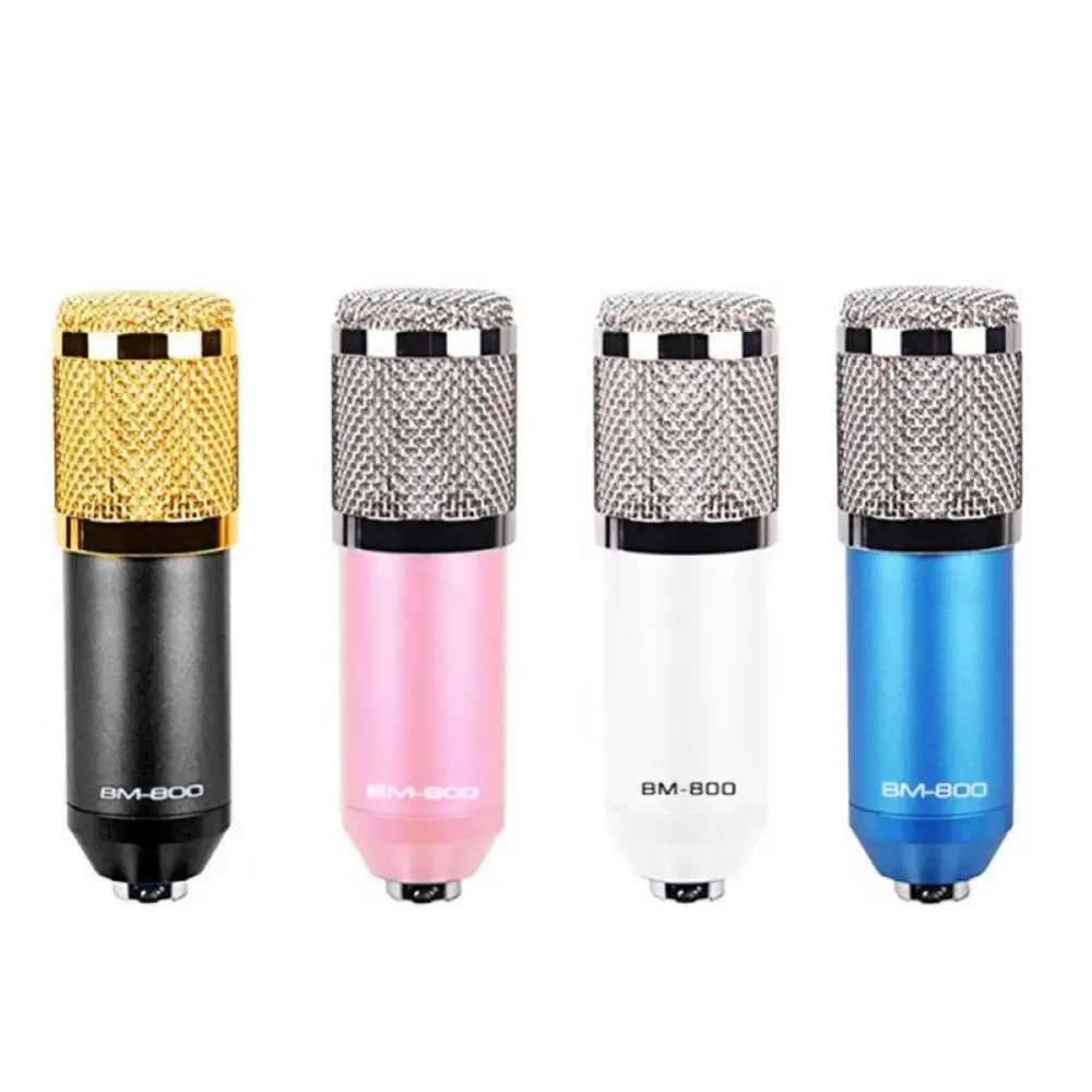 BM800 конденсаторный Студийный микрофон для трансляций и пения записи подкастов |