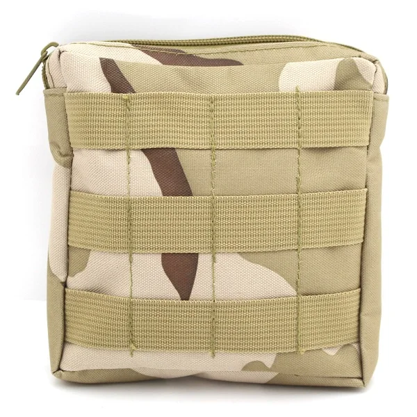 Desert Camo Тактический охотничий чехол военный EDC сумки для инструментов Molle первой помощи Охотничьи аксессуары сумка наружная поясная сумка - Цвет: Desert Camo