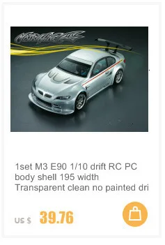 1 Набор viper SRT8 1/10 1:10 RC PC корпус 190 ширина прозрачный чистый не окрашенный Дрифт корпус RC hsp hpi trax Tamiya