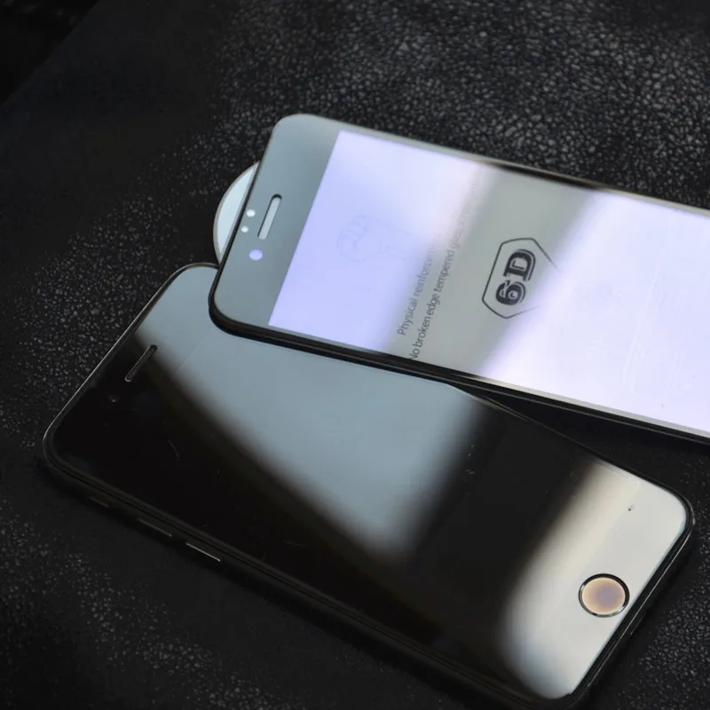 Закаленное стекло Lantro JS 6D полноэкранная Защитная пленка для iPhone X Xr Xs Max 8 8plus 7 7plus 6S