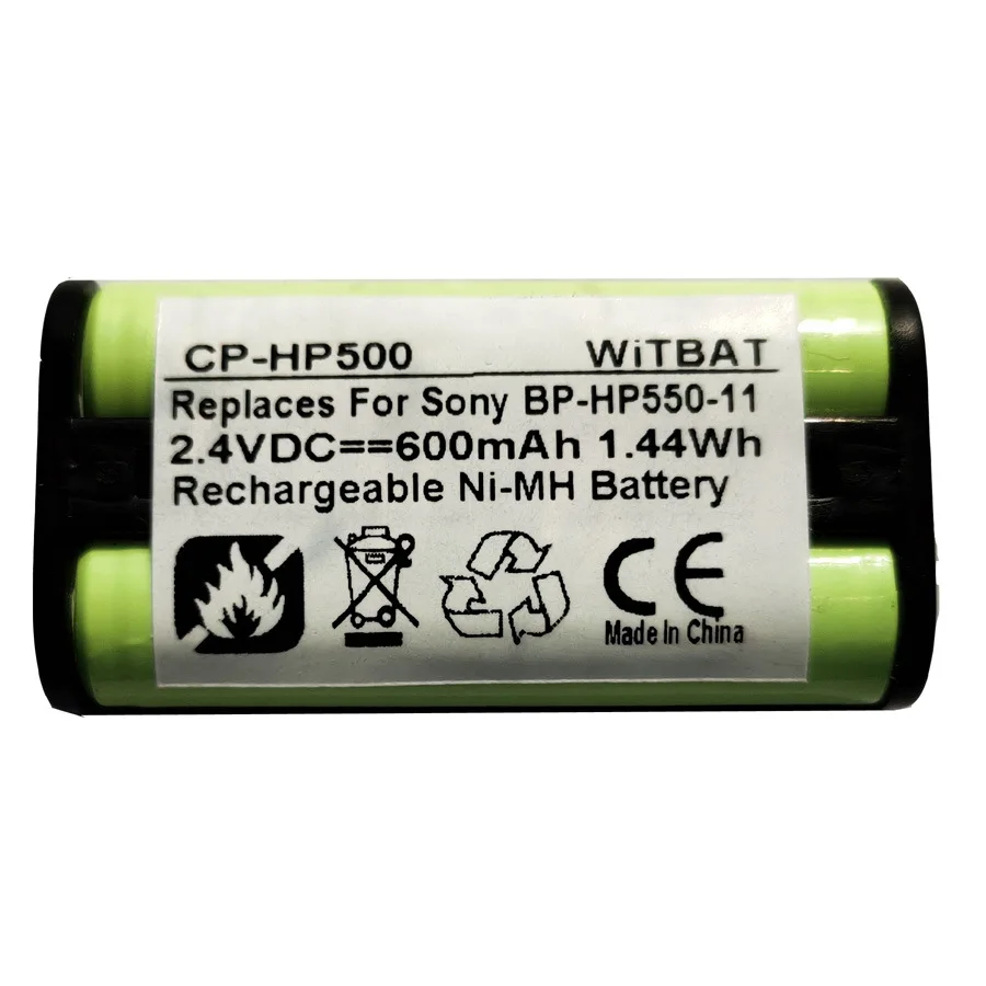 ZHUJI 600mAh Battery for Sony MDR-IF245RK,MDR-RF4000K,MDR-RF810R,MDR-RF810RK,MDR-RF811R,MDR-RF811RK,MDR-RF840R,MDR-RF840RK,BP-HP