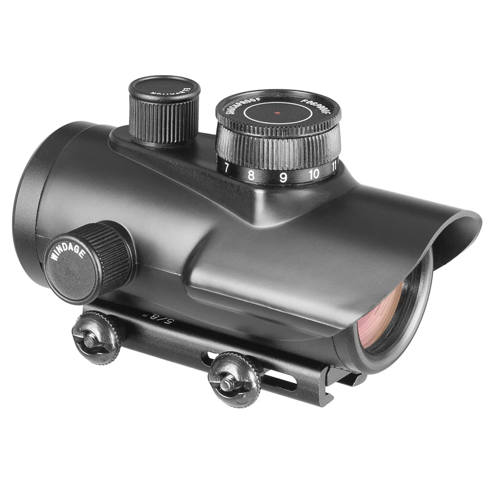 Тактический голографический прицел HD 1X30 с красной точкой 11 мм и 20 крепление