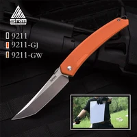 srm 9211 pocket folding knife 8cr13mov blade survival knife edc outdoor camping hunting tactical knives
