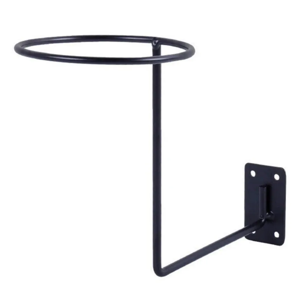 

Wall Mounted Screws Bicycle Helmet Holder Wig Hat Display Stand, Thickened Base Durable Motorcycle Helmet Hanger Decor Frame #p5