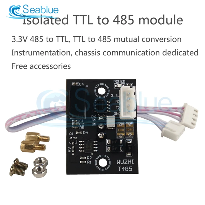 Изолированный модуль TTL-458 RS485 в TTL однокристальный микрокомпьютер линейный