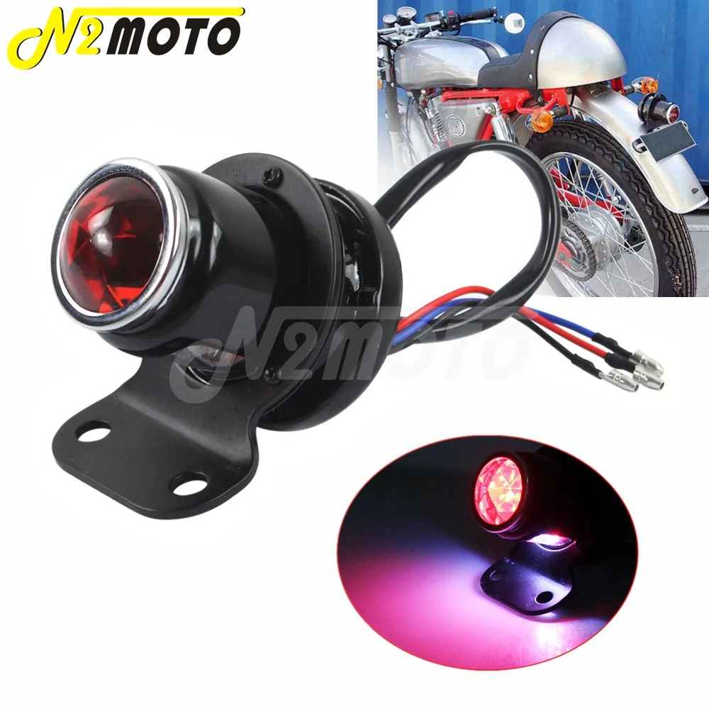 Lucas ретро мотоциклы светодиодный Реплика задний светильник стоп сигнал лампа для