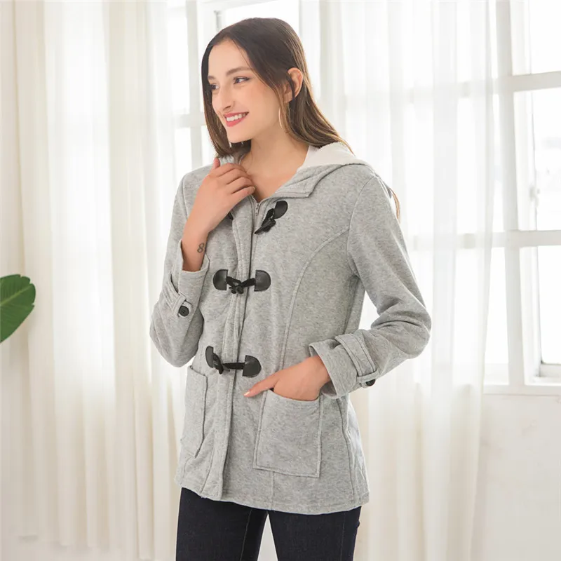 

Ymwmhu New Autumn Winter Women Jacket 5XL Streetwear Hooded Coat Zippers Jackets Windbreakers Female Causal Warm Outerwear