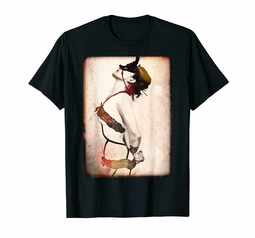 Садо Kinkster канатная связь садисм Roleplaying черная футболка с принтом - купить по