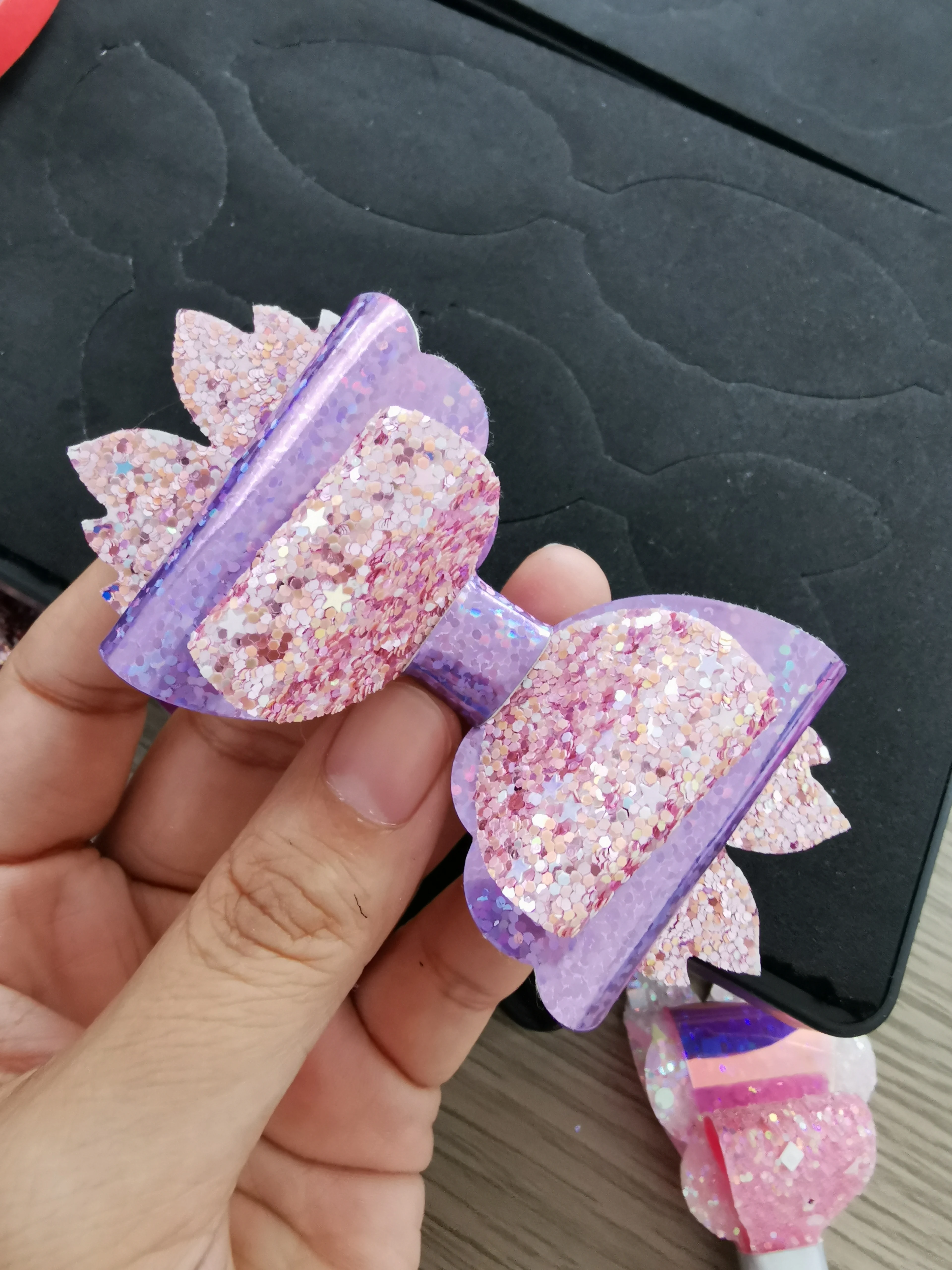 

Hair Bow Wooden Steel Cutting Die SMR-BOW0022
