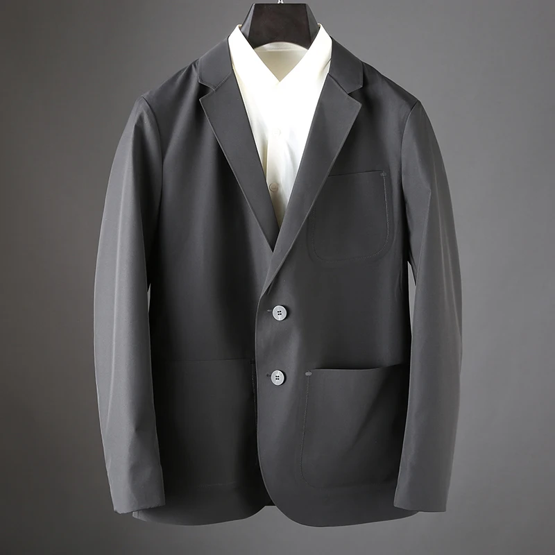 JSBD бренд 2019 новый весенне-осенний костюм Мужская однотонная Повседневная