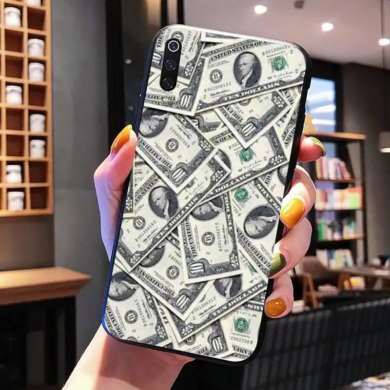 

Banknote money Phone Case for Xiaomi Mi9 9SE 8SE Pocophone F1 Mi8 Lite