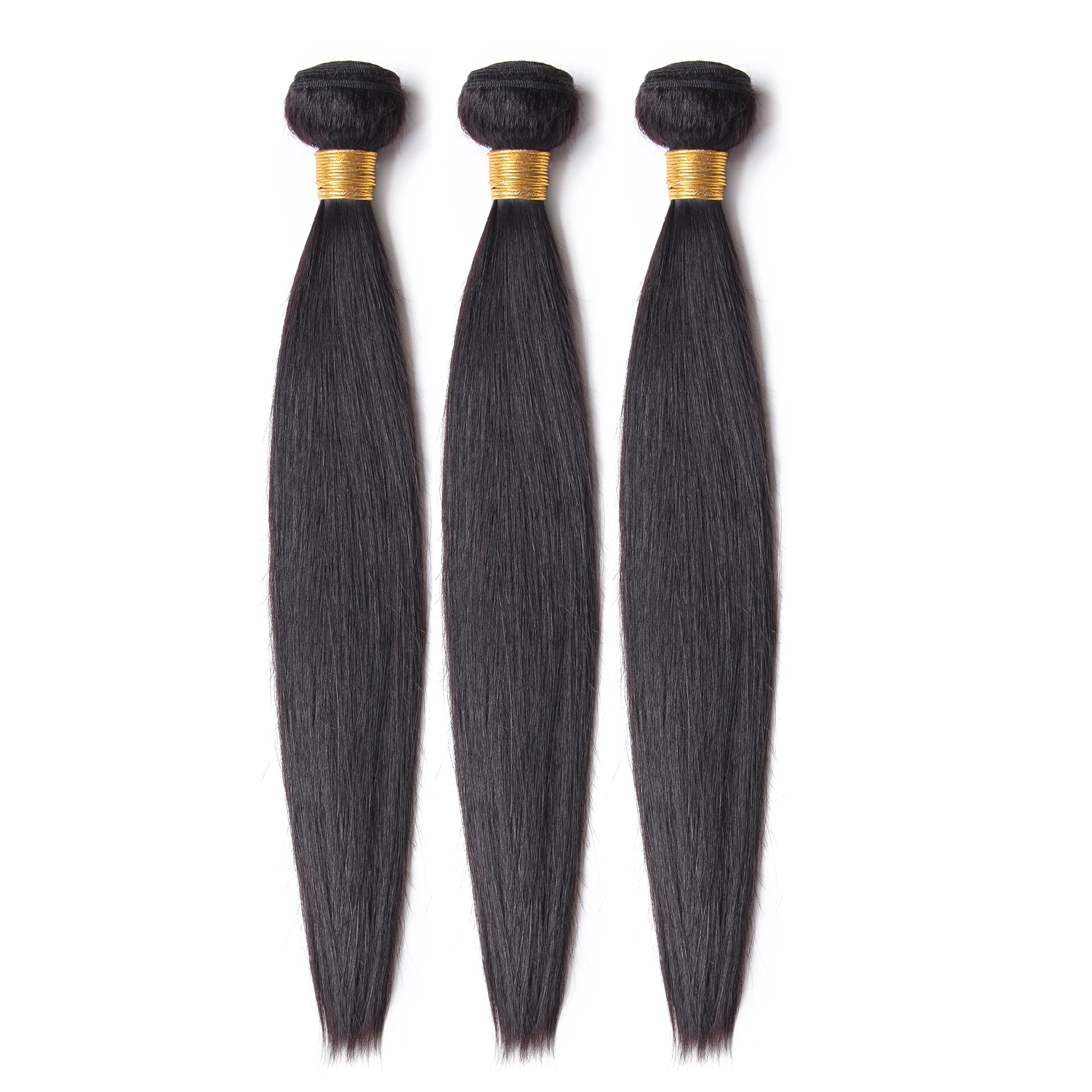 Miss Rola Hair Non-Remy прямые малайзийские волосы плетение пучков человеческих волос 3 пучка с 4*4 закрытие натуральный цвет 8-26 дюймов