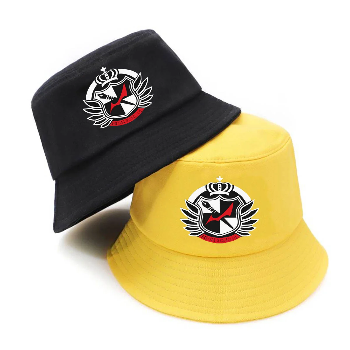 

Панама аниме Danganronpa, для подростков, уличная, рыбацкая шляпа, летняя, в стиле хип-хоп, пляжная шляпа от солнца, унисекс, уличная Панама