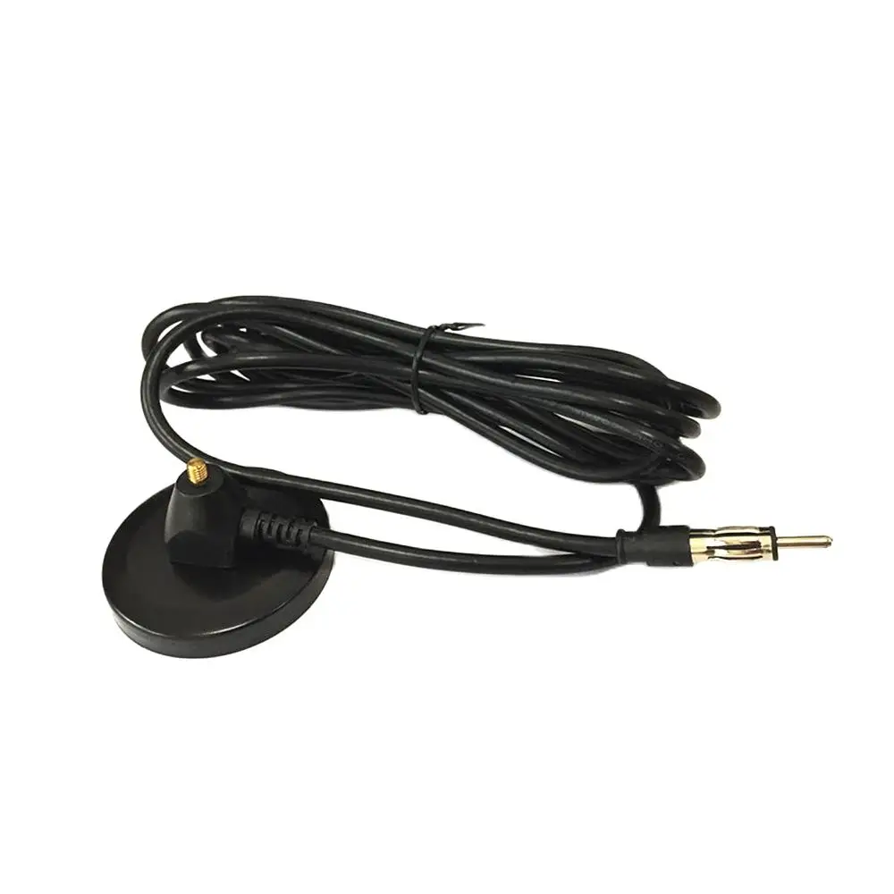 Auto Radio FM Antenna Signal Boost Sucker Magnetic Aerial Universal for Car 3m Cable