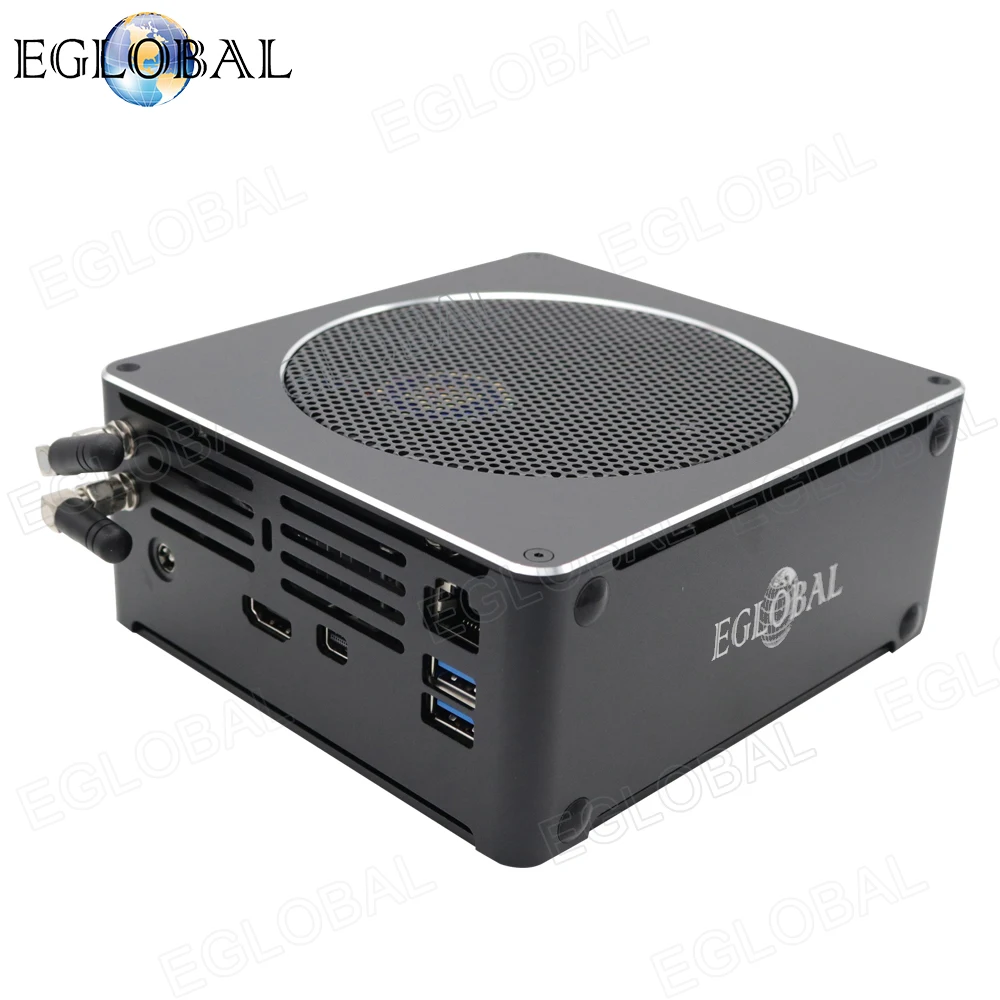 Eglobal для игровых мини ПК Intel i5 9300H Ксеон E3 1505M 6 ядро Nuc компьютер Win 10 Pro NVMe PCIe 2 * DDR4 AC