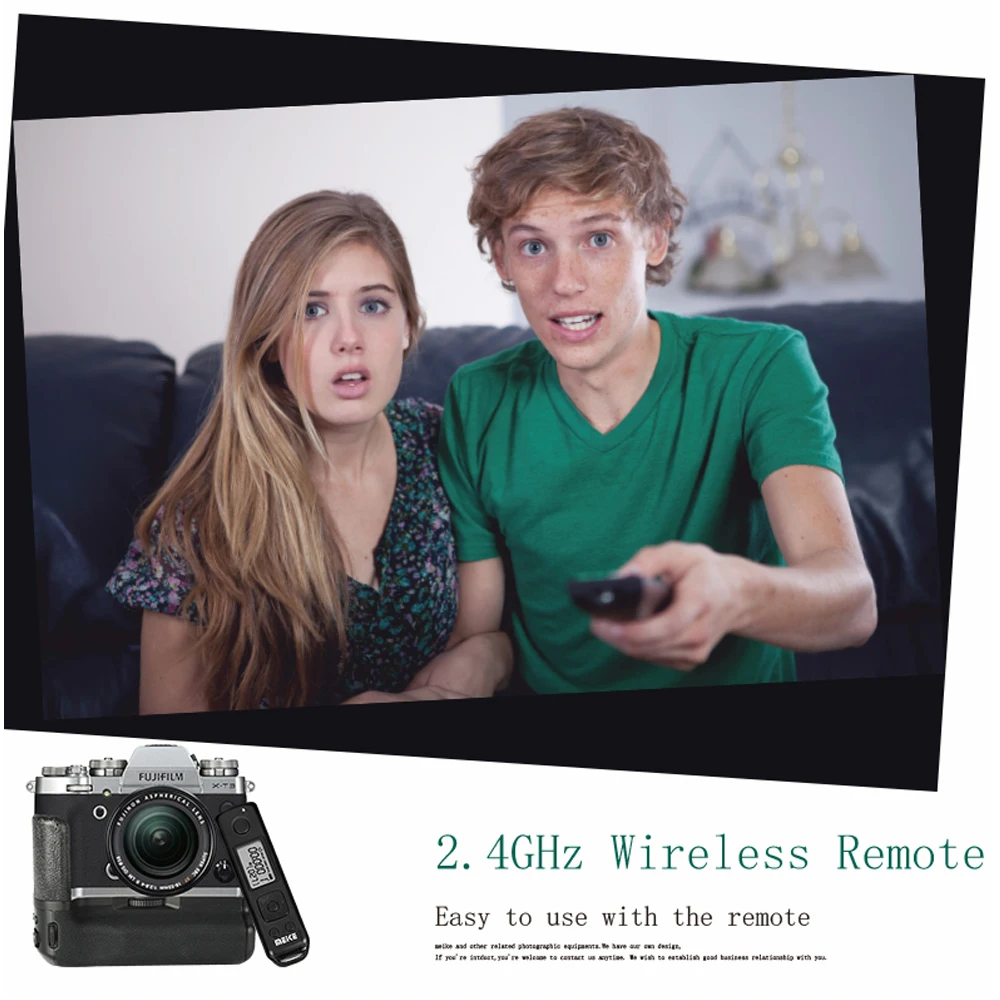 Рукоятка для аккумулятора Meike Fujifilm Fuji XT3 с беспроводным дистанционным