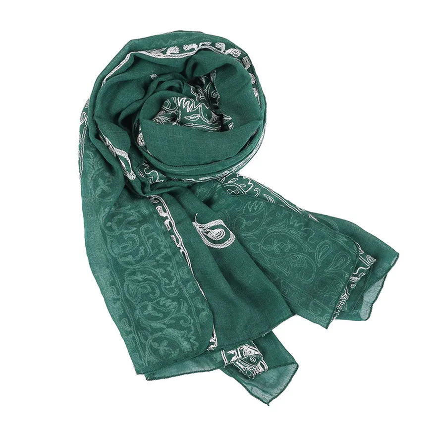 Мягкий Шифоновый Шарф женский шарф с градиентным принтом модный качественный