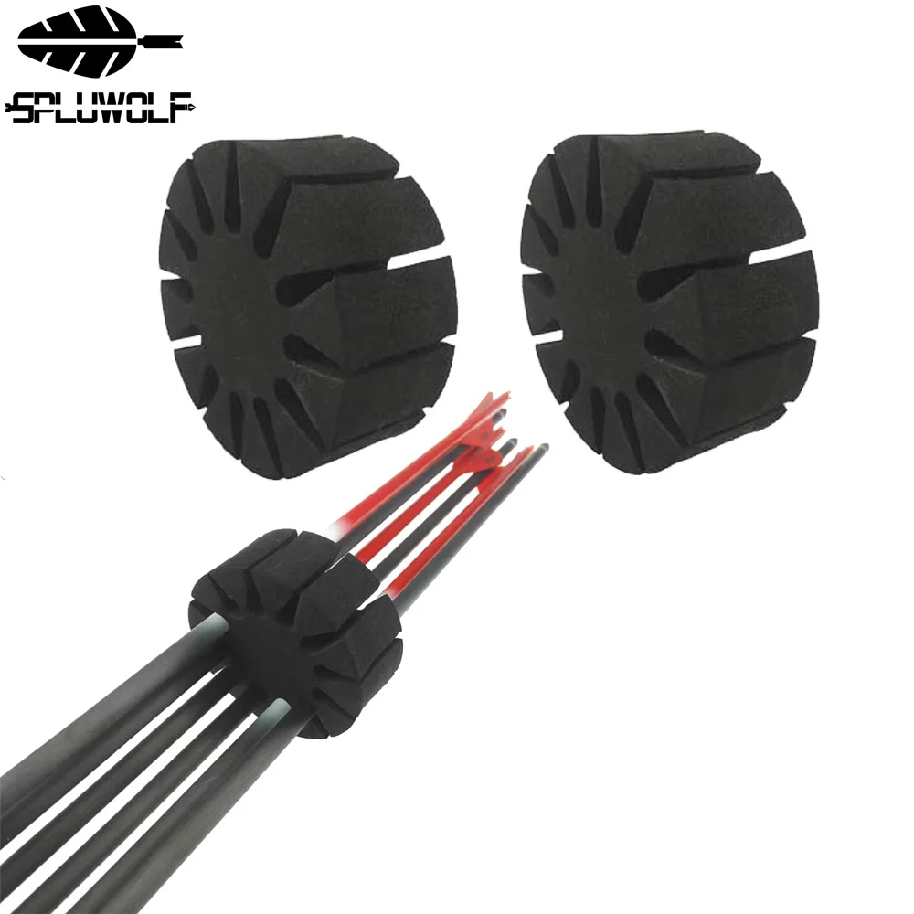 

4 PCS Archery Accessories Bow and Arrows shaft Separator Protection Holder Foam Arrow Quiver Rack