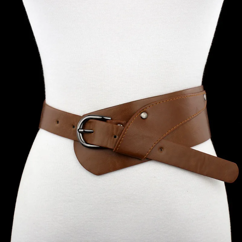 Дизайнерский роскошный ремень женский кожаный для платья куртки Cummerbunds Женский