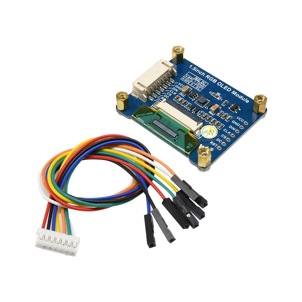 Diymore 1 5 &quotoled дисплей модуль 128128 полноцветный I2C IIC последовательный интерфейс SPI