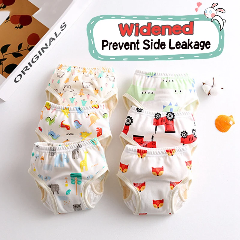 Хлопковые Многоразовые Детские Подгузники милый Водонепроницаемый