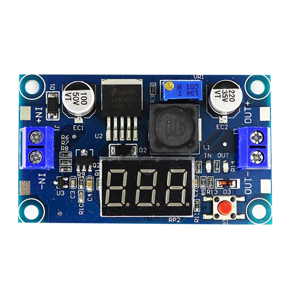 DC-DC понижающий модуль LM2596 DC/DC 4 0 ~ 40V до 1 25-37V Регулируемый регулятор напряжения
