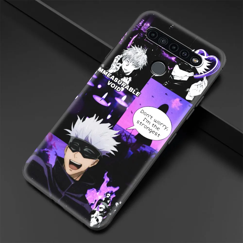 

Jujutsu Kaisen Case Coque For LG K40 K40s K41s K50s K51s K61 G6 G7 G8 K31 K42 K52 K62 K71 Q51 Q60 Q61 Q70 TPU Shell Cover Fundas