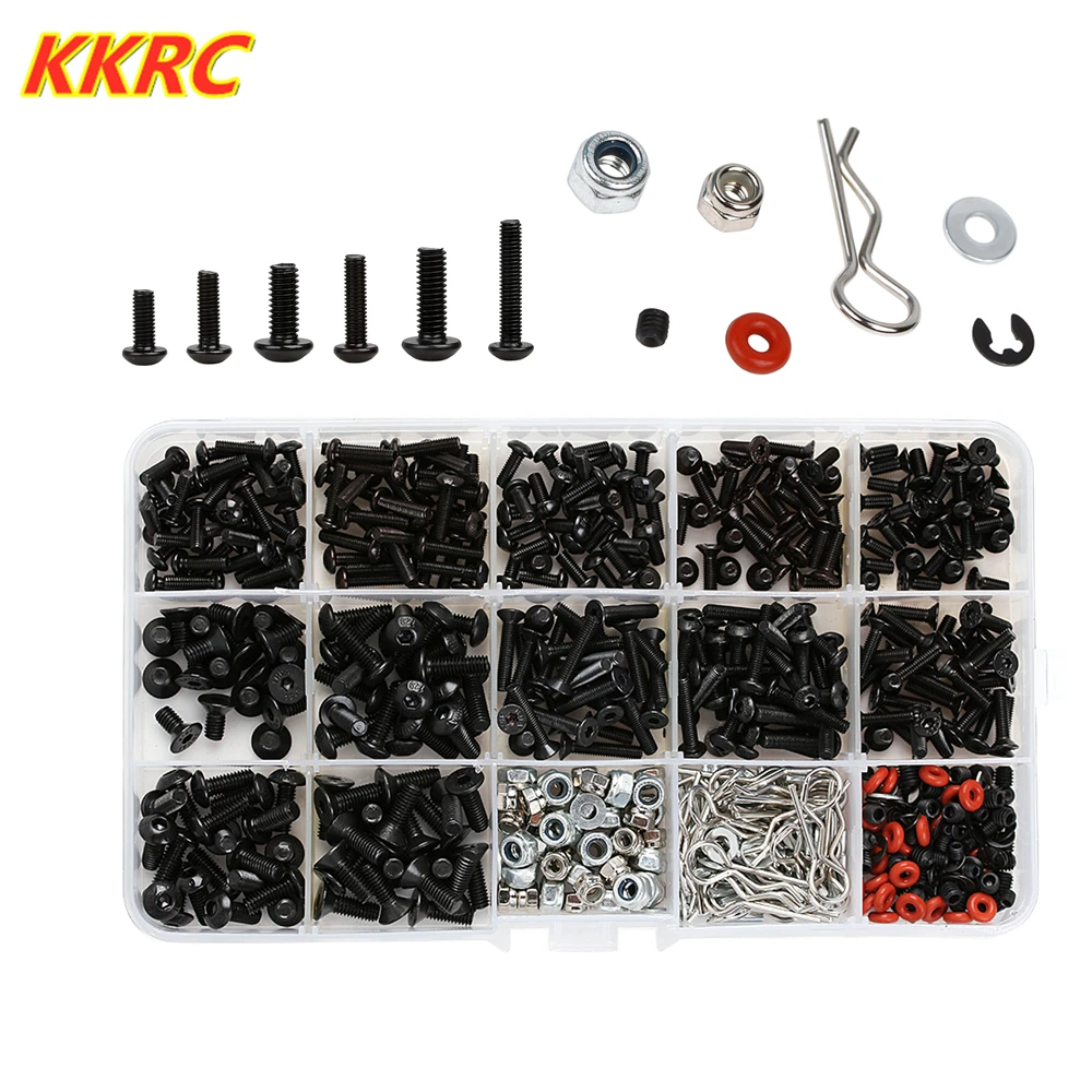 

M3 M4 Metal Screw Box Nuts for 1/10 RC Crawler Car Axial SCX10 90046 Redcat Mst