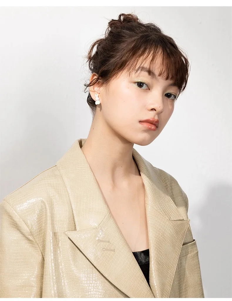 

Earrings for Women Rabbit Earrings Female acrylic Jewelry 2021 New Trendy Design Earrings Cute Summer Earrings earing Wholesale